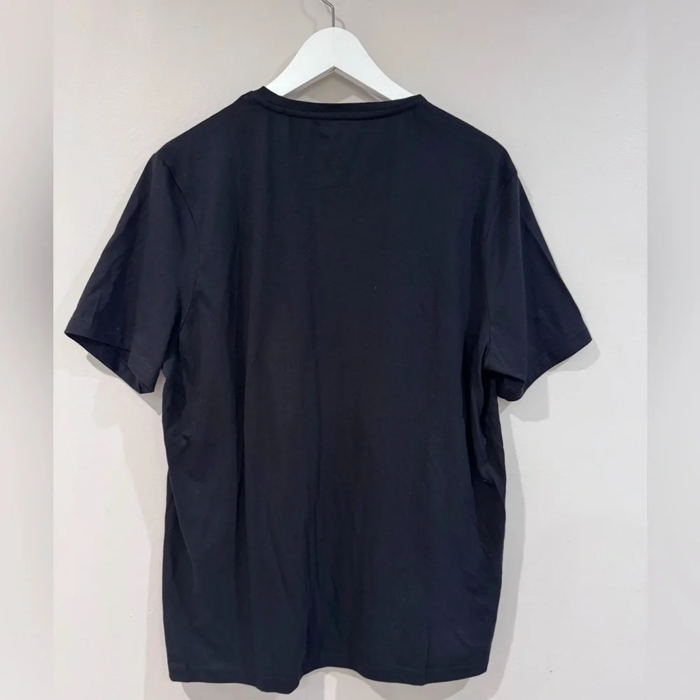 Michael Kors Black Tee with White Logo - Picture 3 of 3